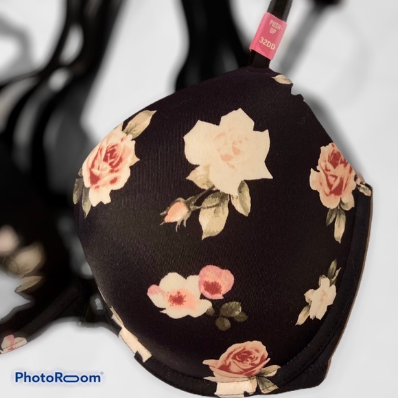 ❤️ VS-PINK Floral Panty/Bra Set